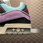 LV Trainers Blue Lilac