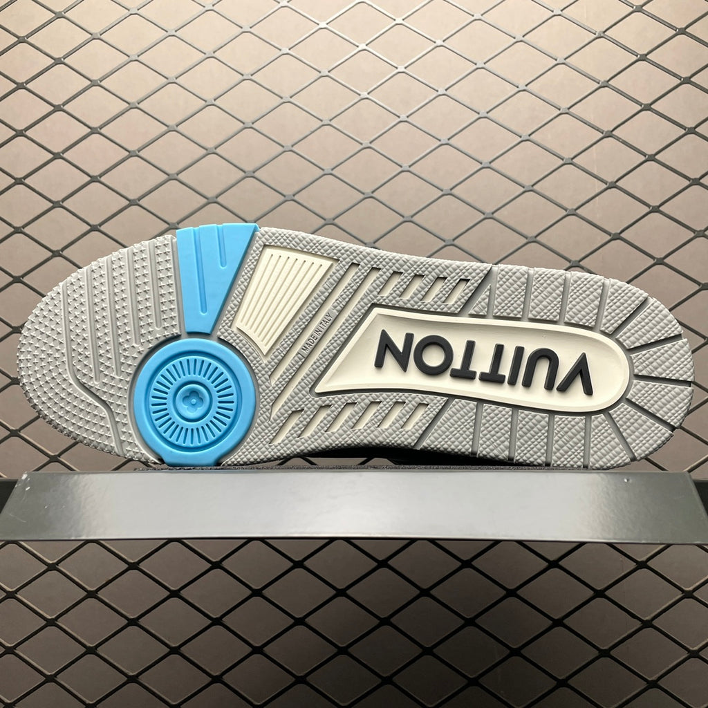 LV Trainers Blue Lilac