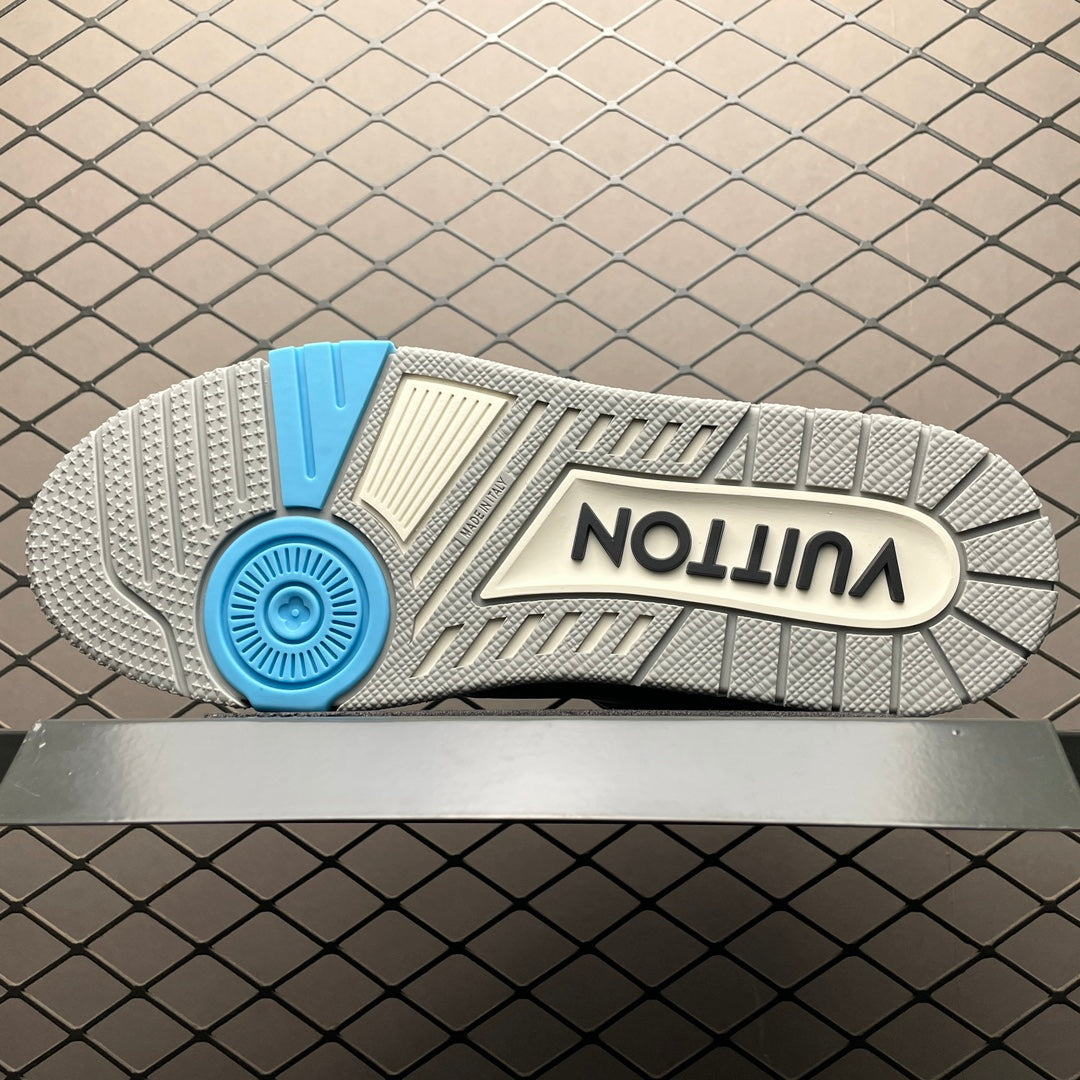 LV Trainers Blue Lilac