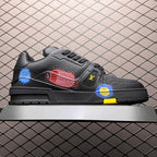 LV Trainers #54 x Yayoi Kusama Black