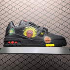 LV Trainers #54 x Yayoi Kusama Black