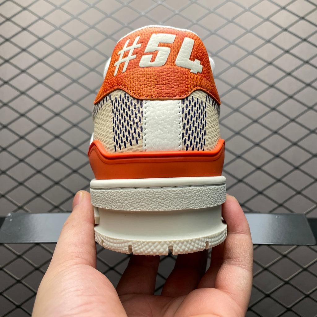 LV Trainers #54 Monogram Orange