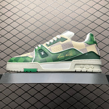 Load image into Gallery viewer, LV Trainers #54 Monogram Green
