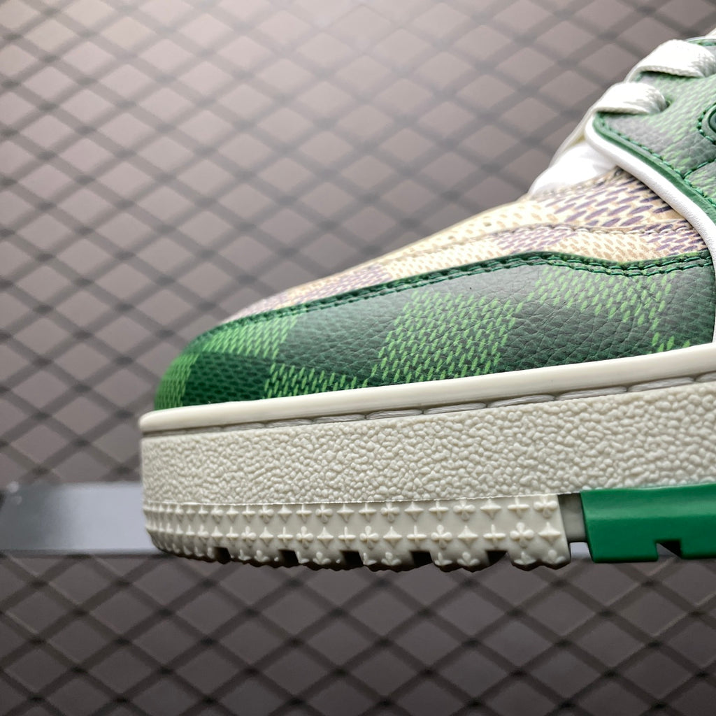 LV Trainers #54 Monogram Green
