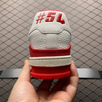 LV Trainers #54 Signature White Red