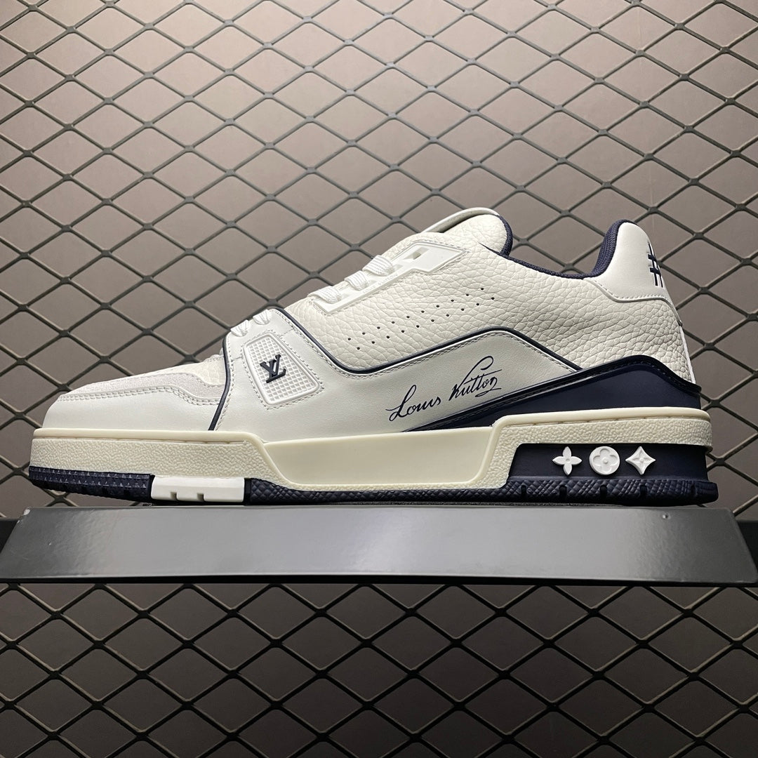 LV Trainers #54 Signature White Marine