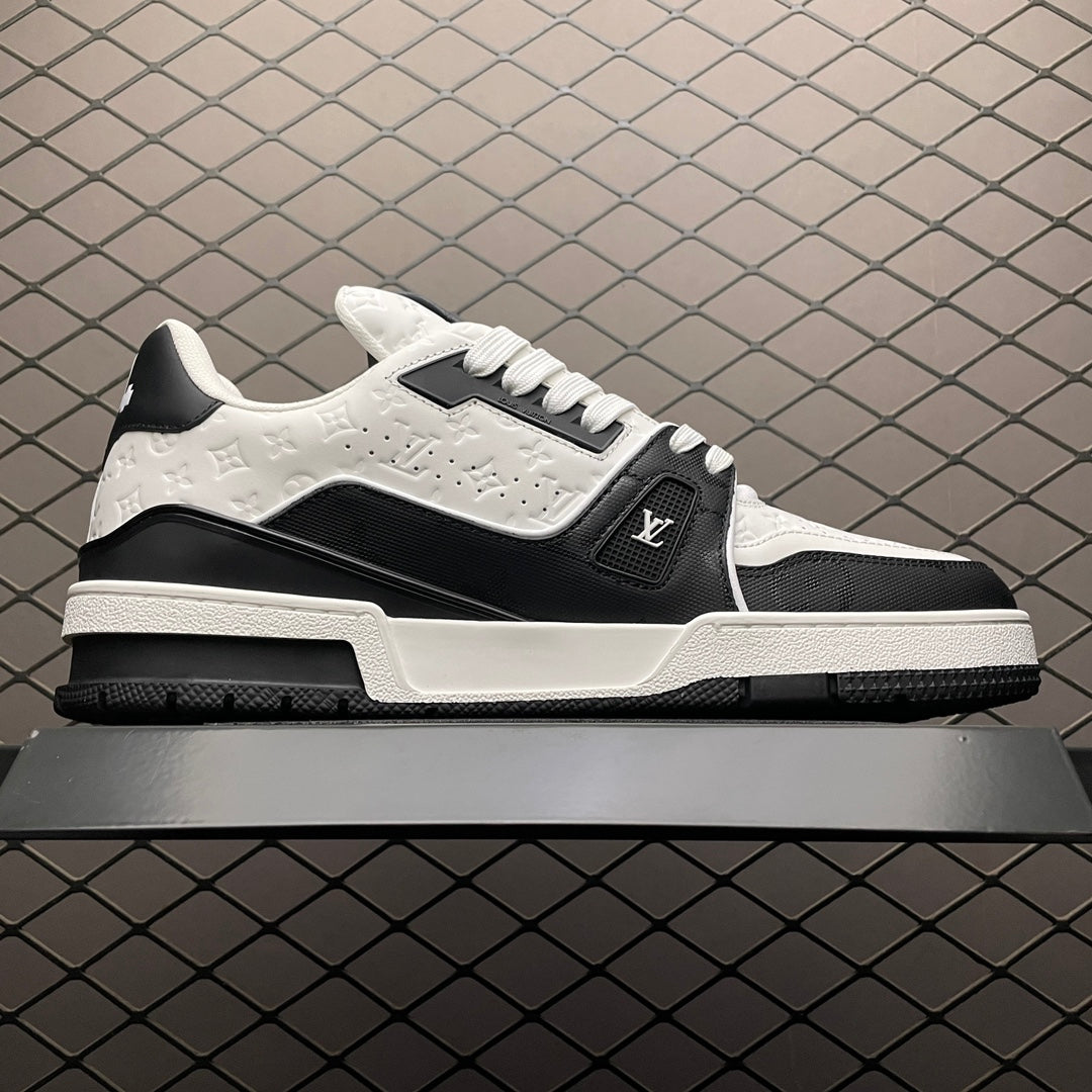 LV Trainers #54 Monogram Denim Black