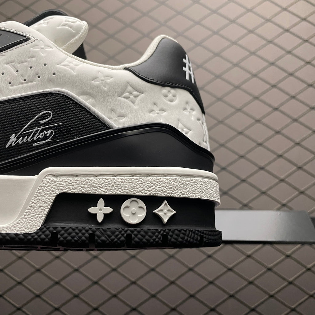 LV Trainers #54 Monogram Denim Black