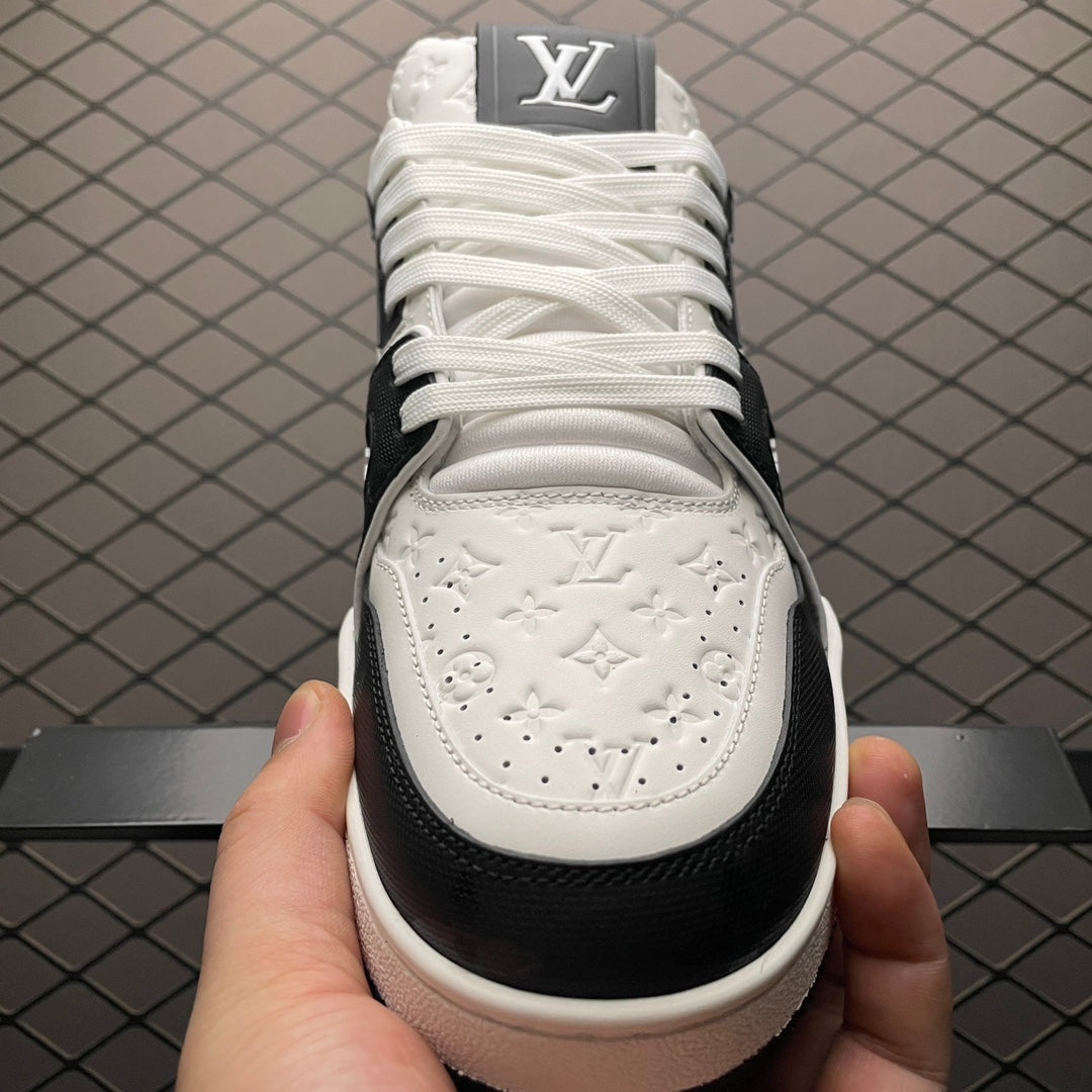 LV Trainers #54 Monogram Denim Black