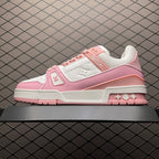 LV Trainers Baby Pink