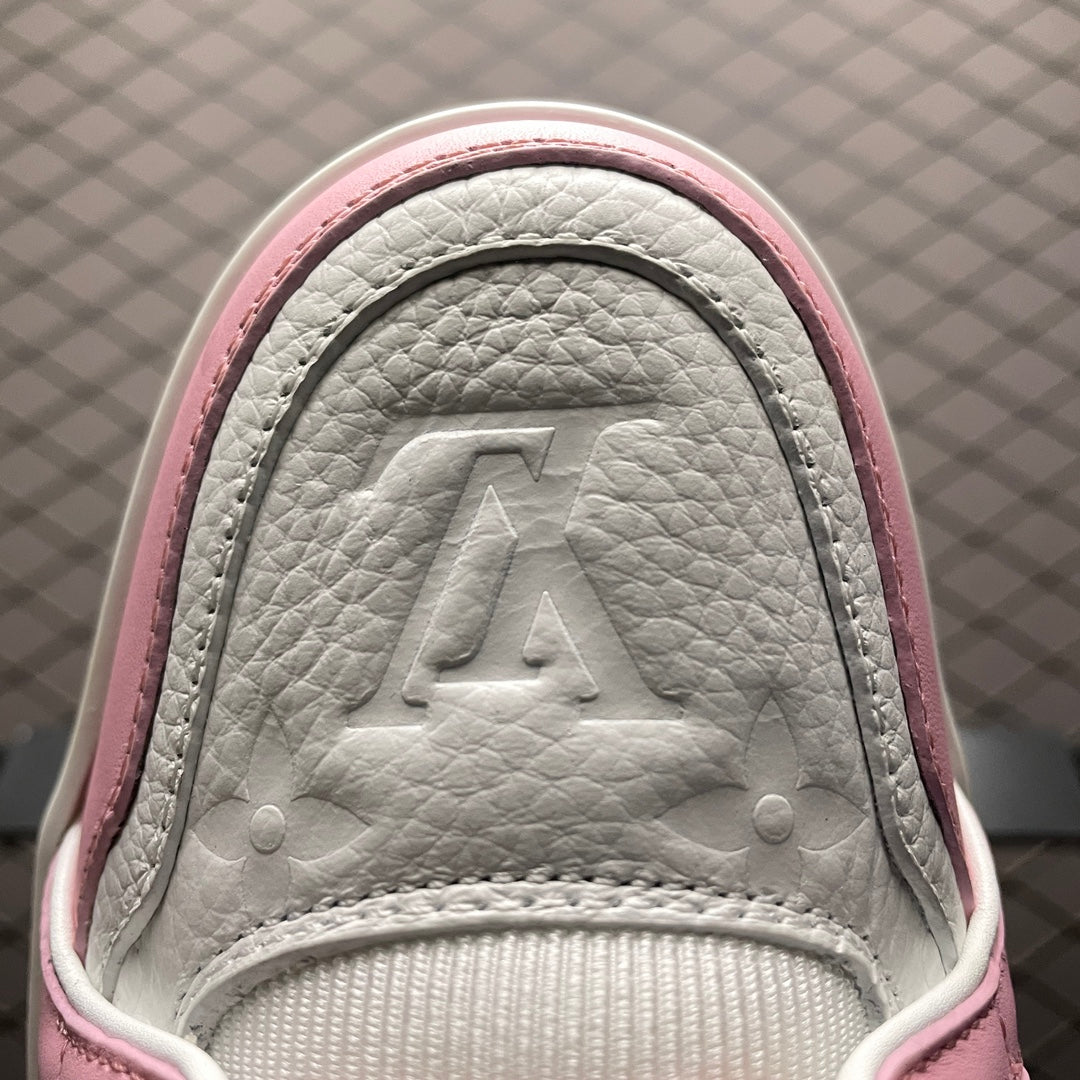 LV Trainers Baby Pink