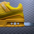LV Trainers Yellow Embossed Monogram