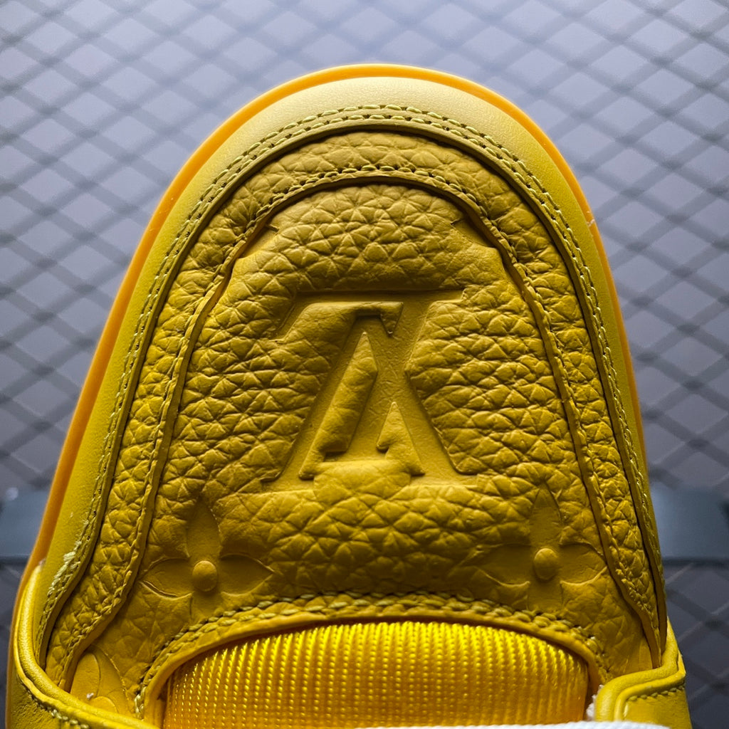 LV Trainers Yellow Embossed Monogram