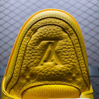 LV Trainers Yellow Embossed Monogram
