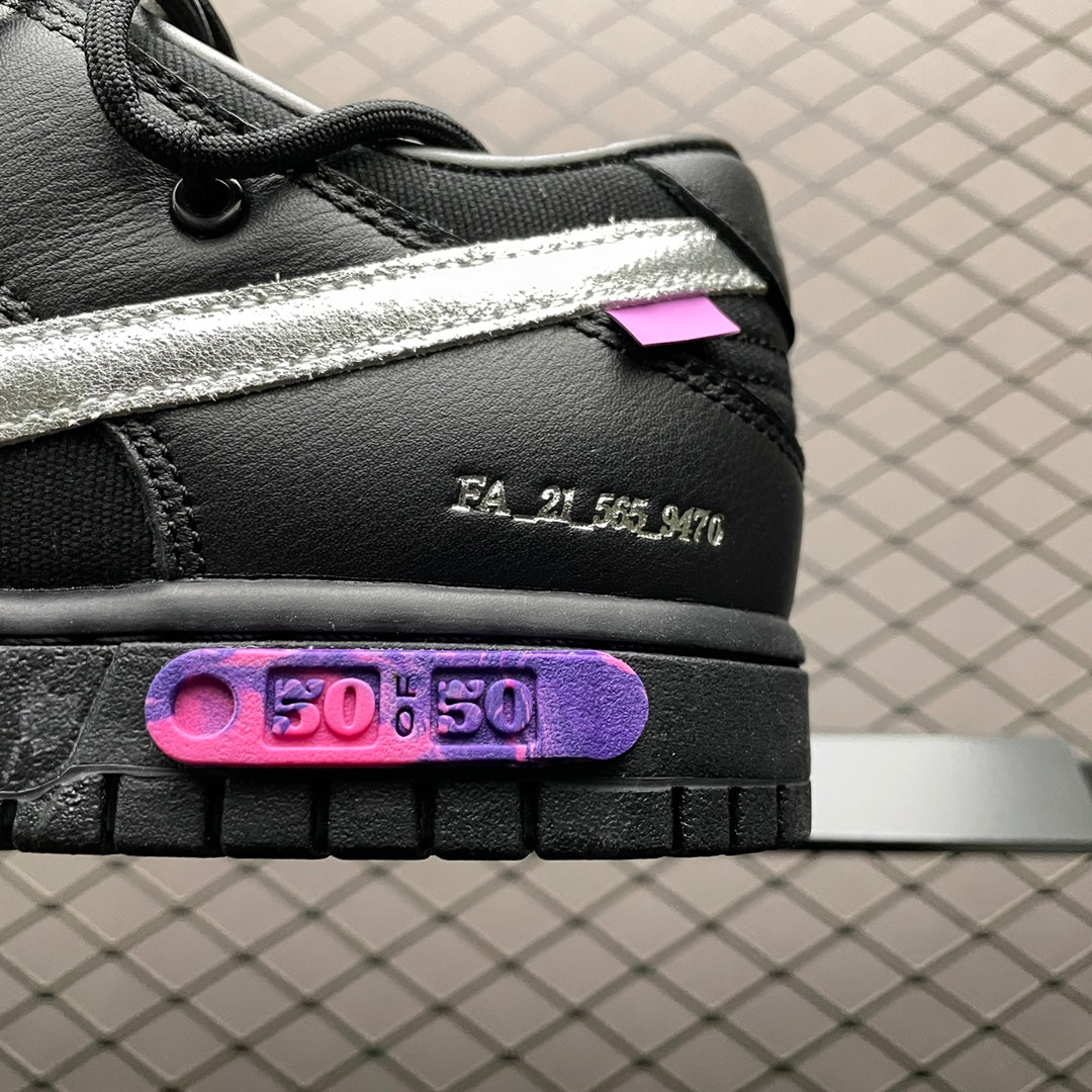 Dunk Low X OW Lot 50