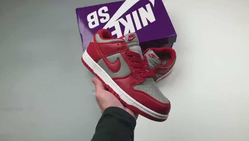 SB Dunk Low Retro Medium Grey Varsity Red UNLV (2021)