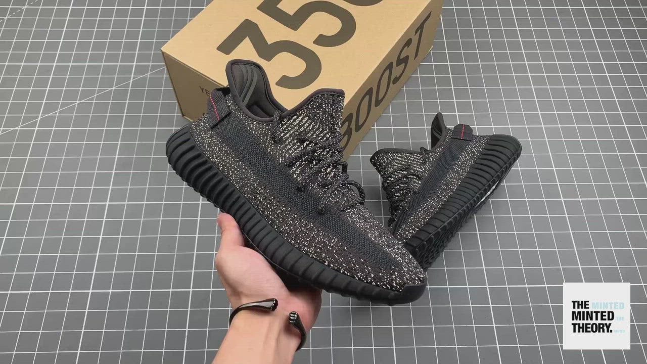 YZY Boost 350 V2 Static Black (Reflective)