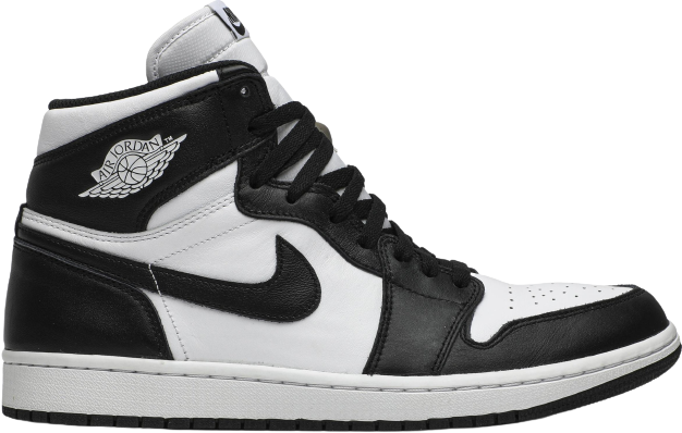 AJ1 Retro High Black White