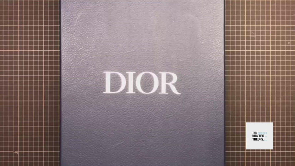 B23 High Top Logo Oblique Light Blue Monogram