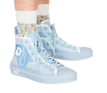 Load image into Gallery viewer, B23 High Top Logo Oblique Light Blue Monogram

