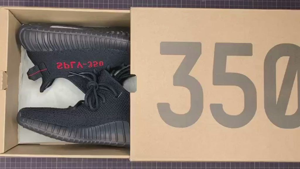 YZY Boost 350 V2 Black Red