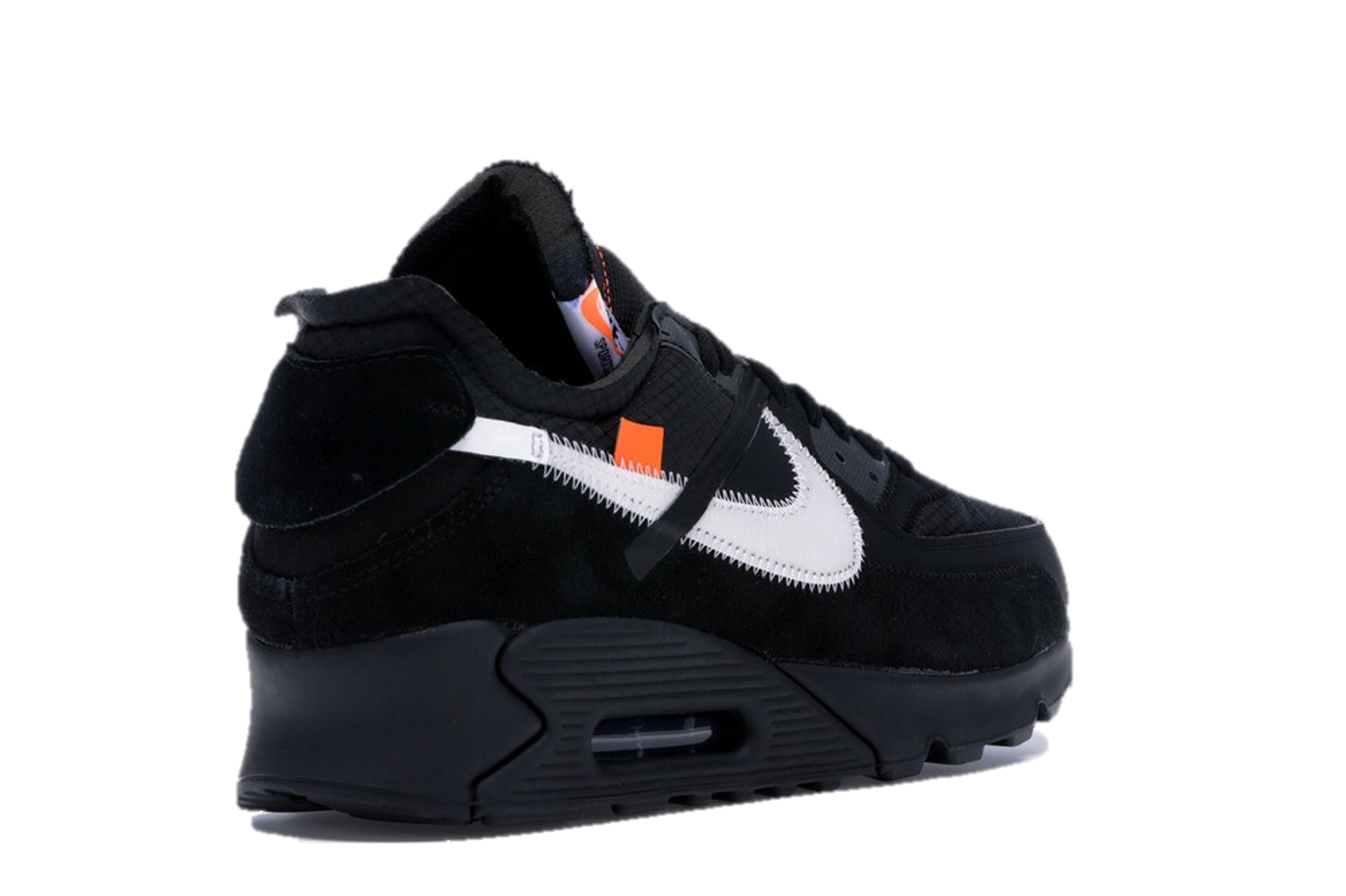 Ow x air max 9 black discount