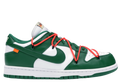 Dunk Low X OW Pine Green