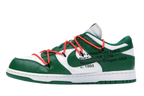 Dunk Low X OW Pine Green