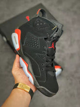 Load image into Gallery viewer, AJ 6 Retro &quot;Infrared&quot; Black (2014)
