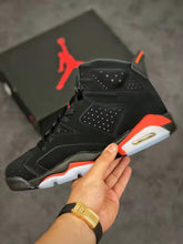 Load image into Gallery viewer, AJ 6 Retro &quot;Infrared&quot; Black (2014)
