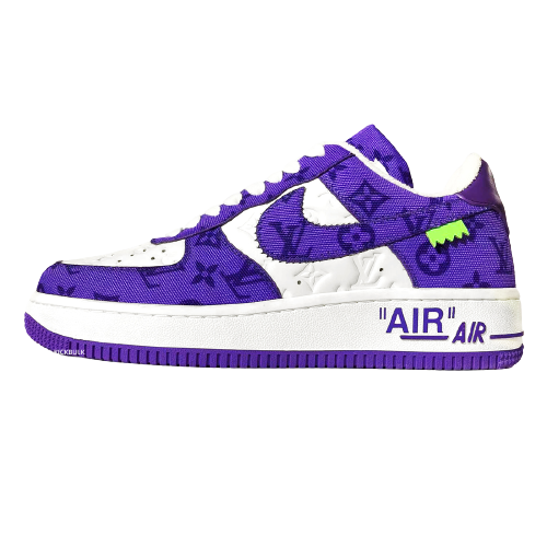 AF1 x OW by Virgil - Purple Customs