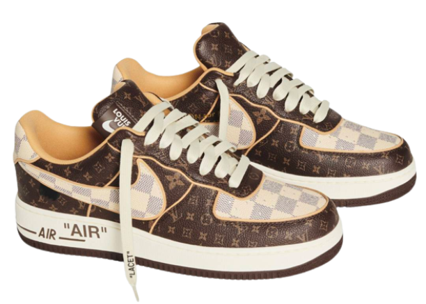AF1 x OW by Virgil - Brown Monogram
