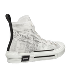 B23 High Top Logo Oblique Newspaper Monogram