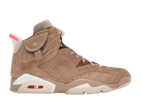 AJ6 X Travis Scott British Khaki