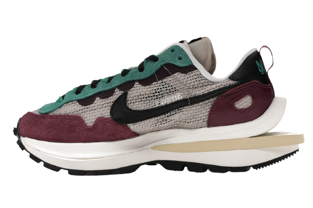 sacai  Vaporwaffle Villain Red Neptune Green