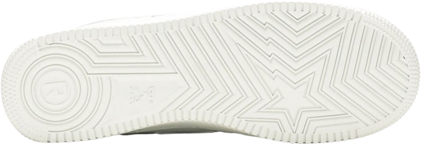 Bapesta Triple White