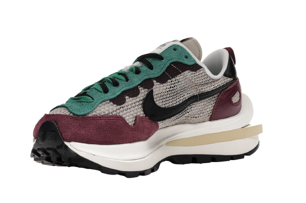 sacai  Vaporwaffle Villain Red Neptune Green