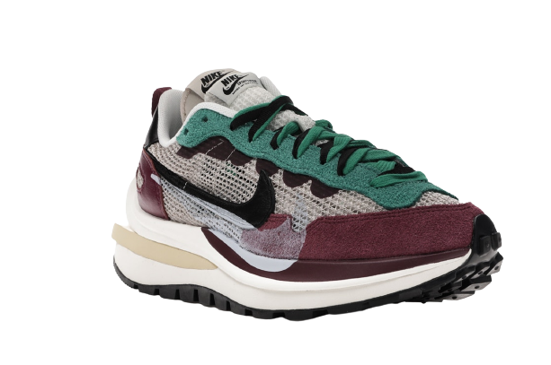 sacai  Vaporwaffle Villain Red Neptune Green