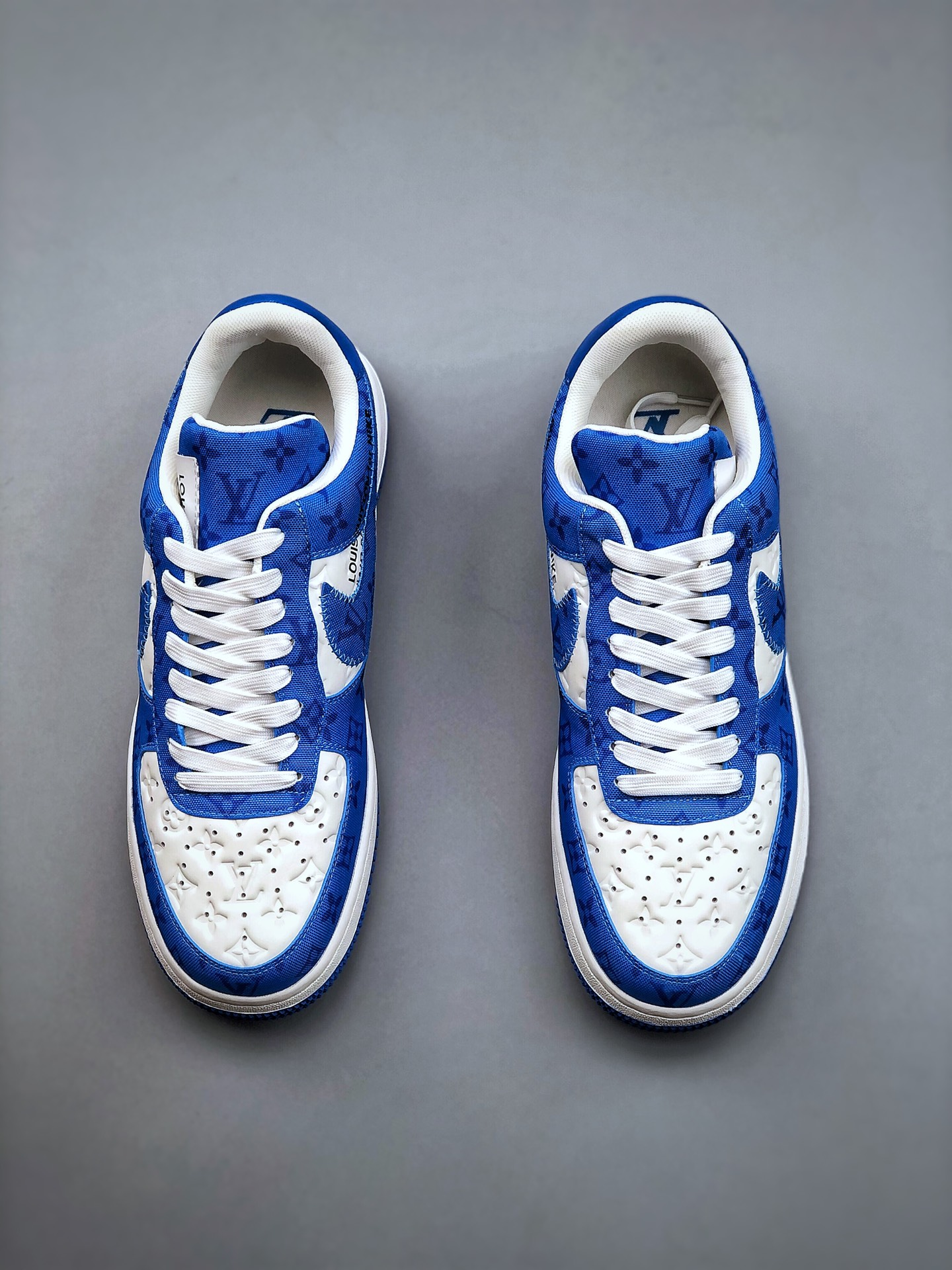 AF1 x OW by Virgil - Blue Customs