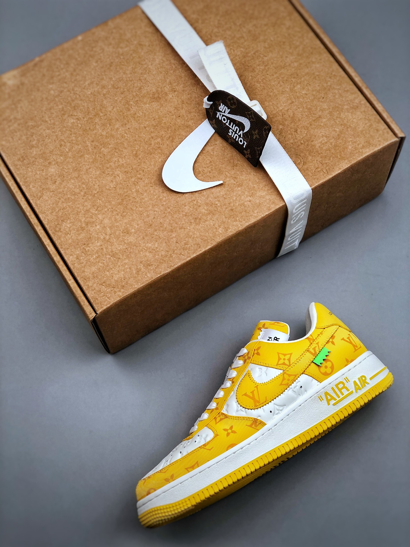 AF1 x OW by Virgil - Yellow Customs