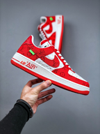 AF1 x OW by Virgil - Red Customs