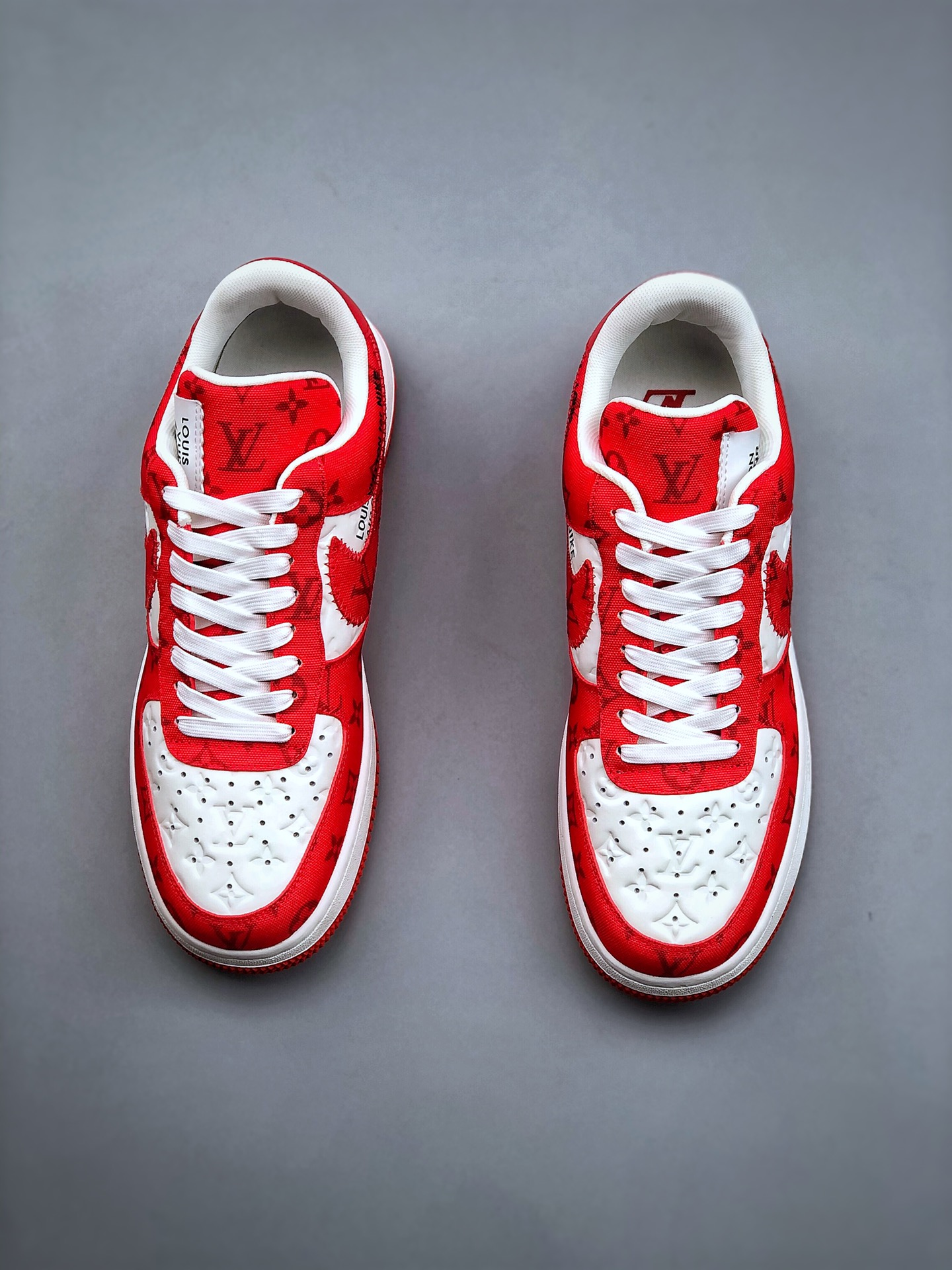 AF1 x OW by Virgil - Red Customs