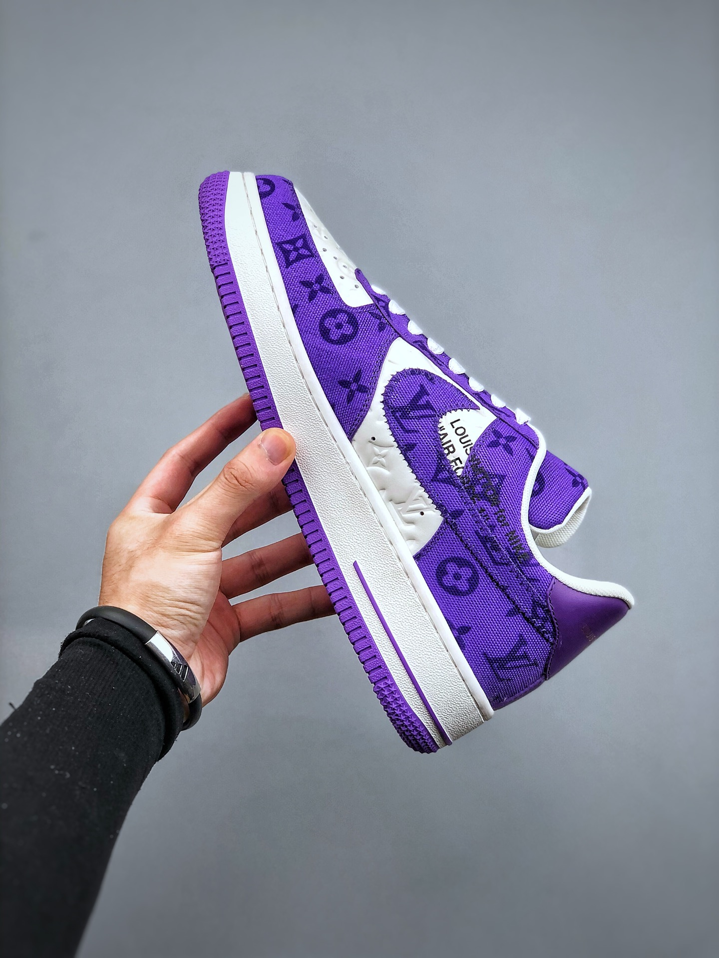 AF1 x OW by Virgil - Purple Customs
