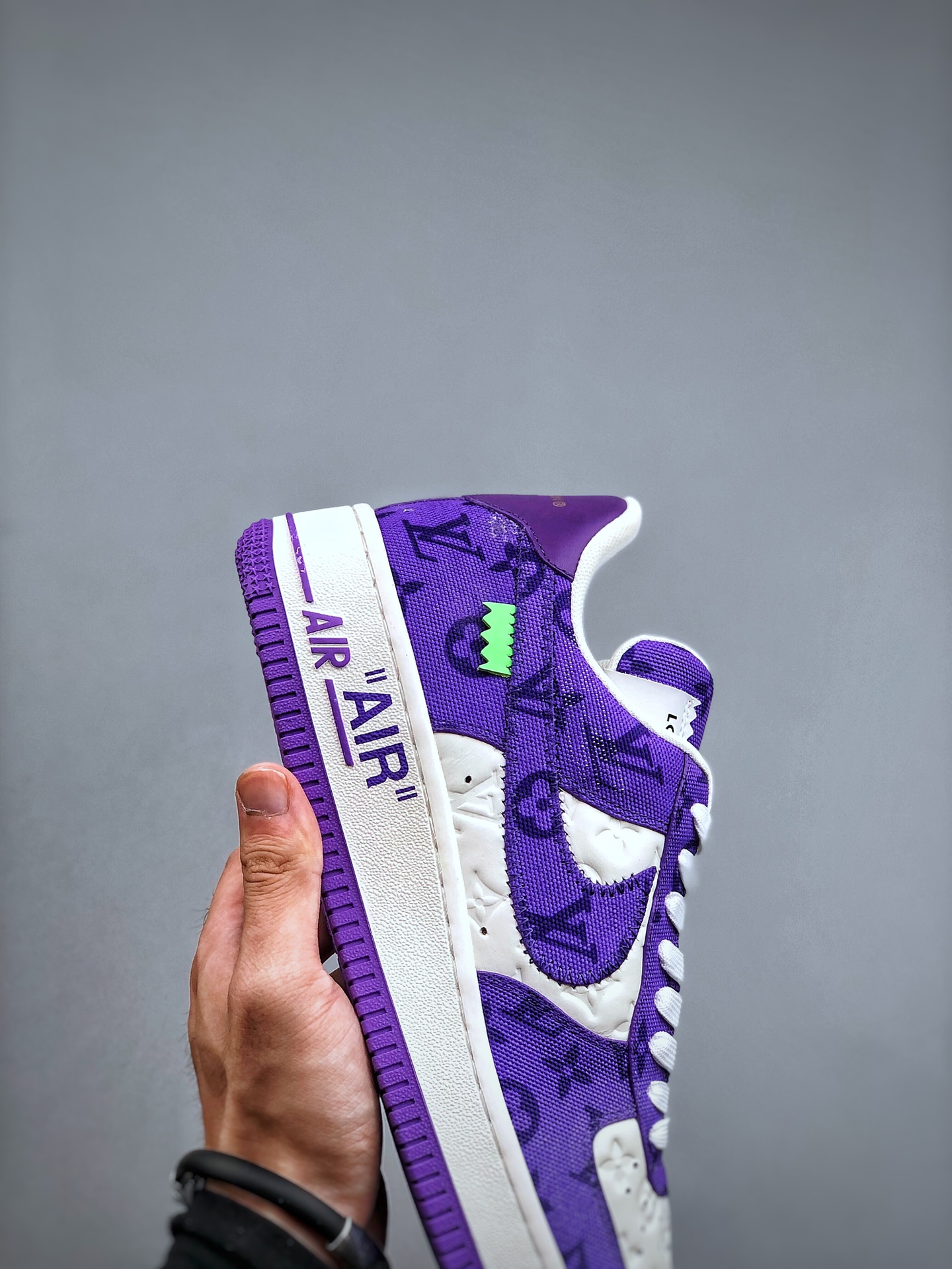AF1 x OW by Virgil - Purple Customs