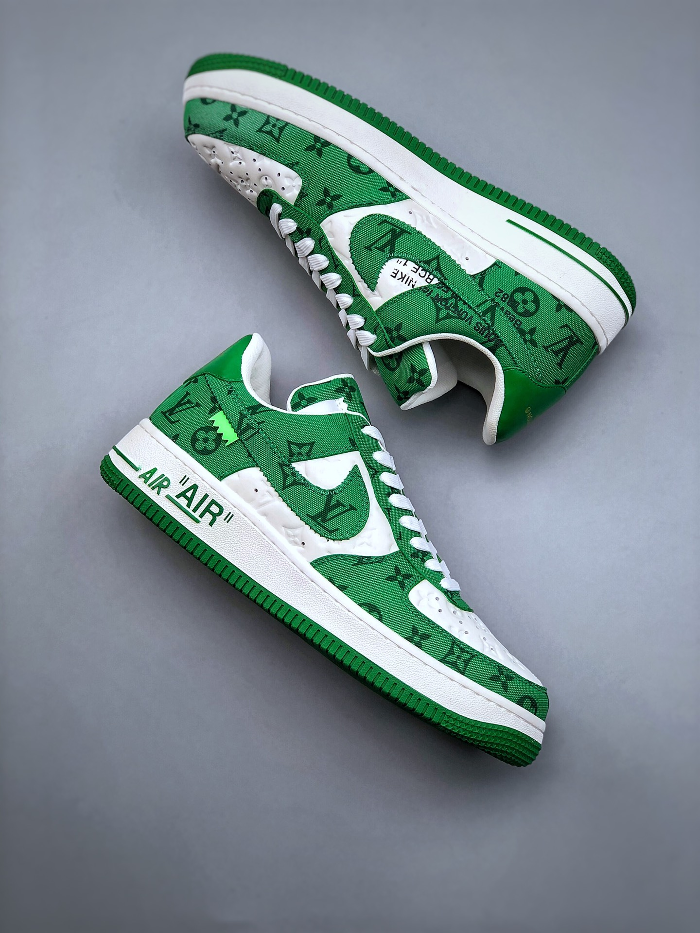 AF1 x OW by Virgil - Green Customs