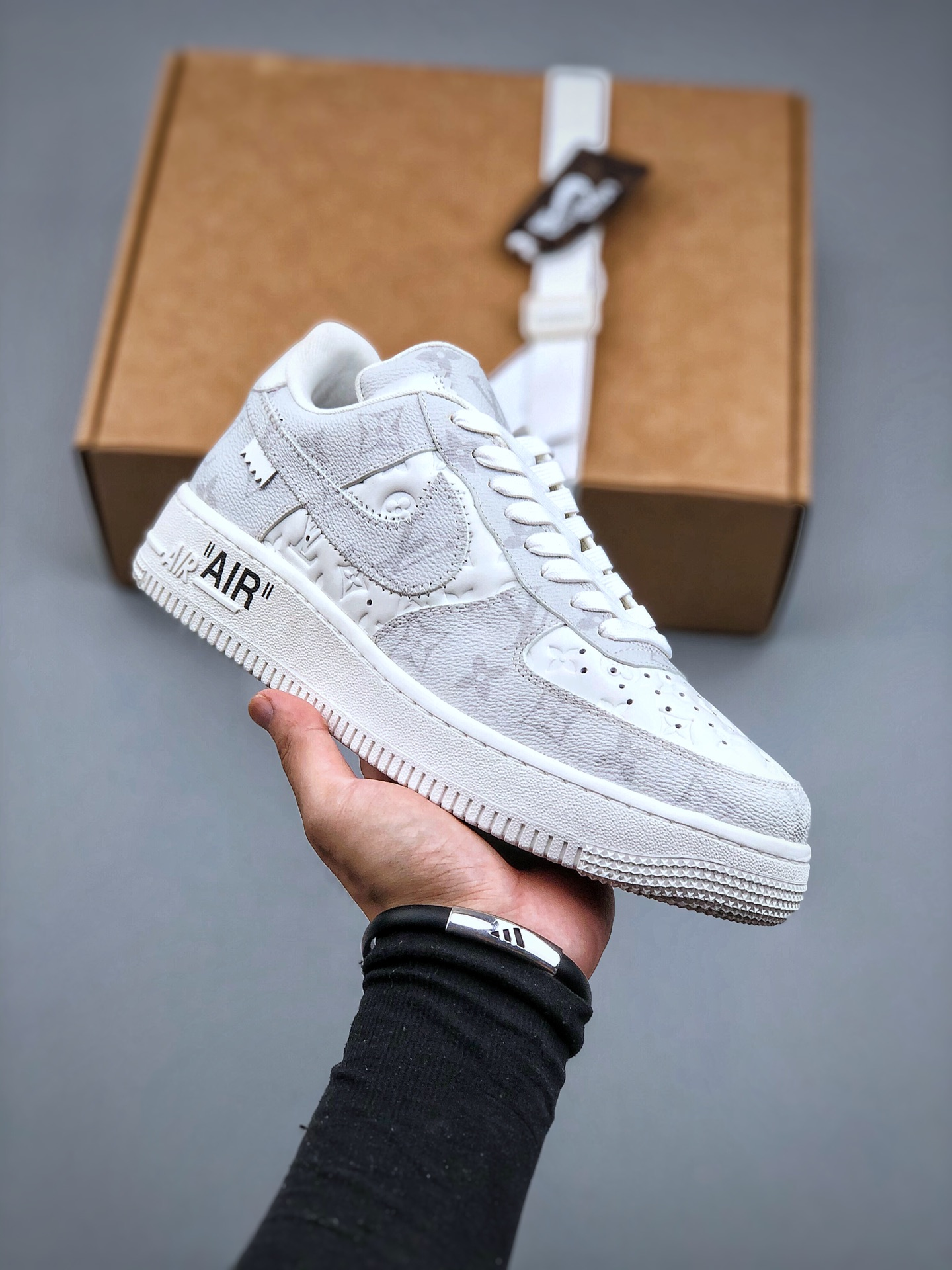 AF1 x OW by Virgil - Grey Customs
