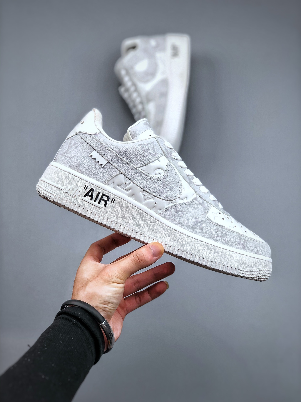 AF1 x OW by Virgil - Grey Customs
