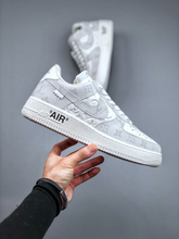 Load image into Gallery viewer, AF1 x OW by Virgil - Grey Customs
