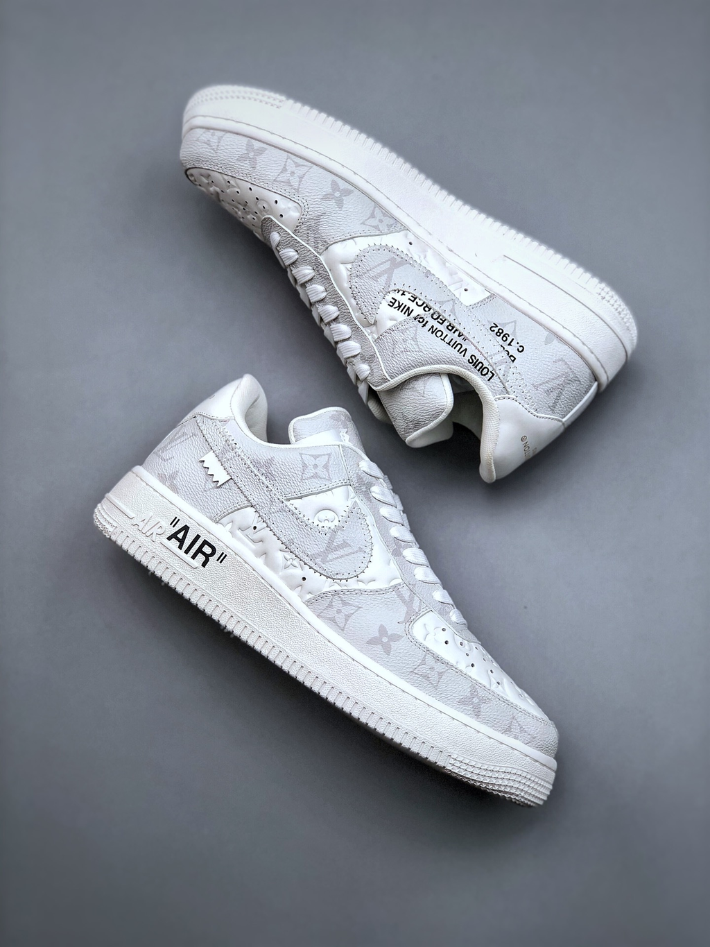 AF1 x OW by Virgil - Grey Customs