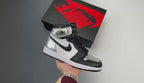 AJ 1 Retro High Silver Toe